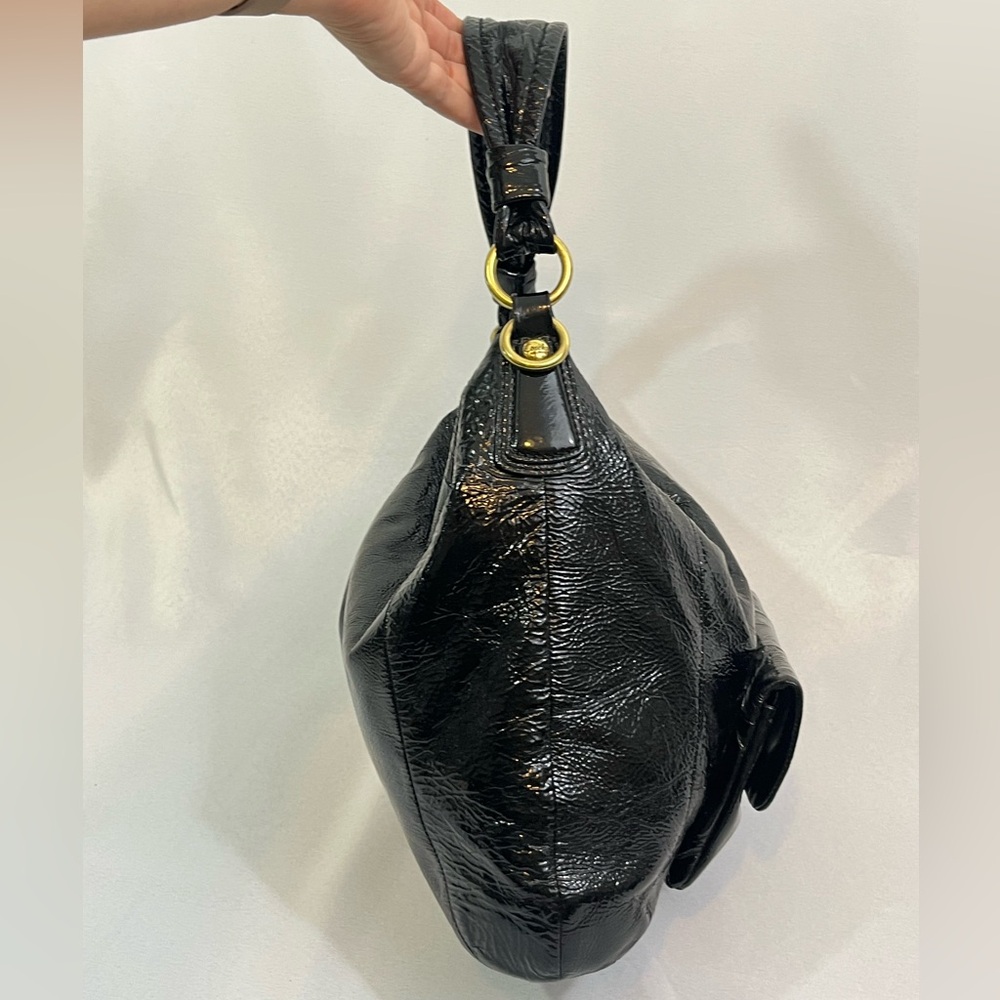 COACH Kristin Patent Leather Bag J1076-16013 - Picture 6 of 16